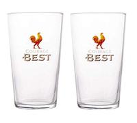 Courage Best Bitter Pint Glass (Set of 2 Glasses)