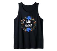 Courage Bravery I'm Brave Present Tank Top