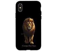 Courage, Dear Heart Classical Inspirational Encouragement Case for iPhone X/XS