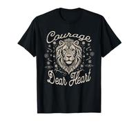 Courage Dear Heart Religious Christian Faith Inspirational T-Shirt