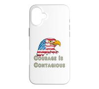Courage Is Contagious Case for iPhone 16 Plus