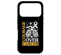 Courage Over Cancer - Lung cancer awareness Case for iPhone 17 Pro