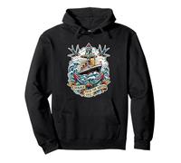 Courage Over The Abyss 1912 Courage Over The Abyss Pullover Hoodie