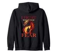 Courage starts where comfort ends Zip Hoodie