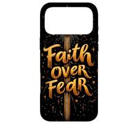 Courage Sword Faith Over Fear Inspirational Case for iPhone 17 Pro Max