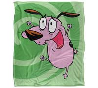 Courage The Cowardly Dog Complete Series Silky Cover Supersoft Blanket Multicoloured (152Cm X 127Cm)