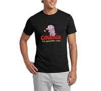 Courage The Cowardly Dog Men's T-Shirt Black