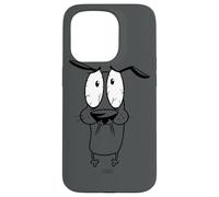 Courage the Cowardly Dog Scared Case for iPhone 15 Pro