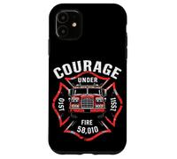 COURAGE UNDER FIRE 58,010 Firefighter Case for iPhone 11
