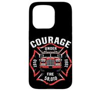 COURAGE UNDER FIRE 58,010 Firefighter Case for iPhone 15 Pro