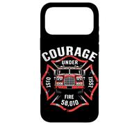 COURAGE UNDER FIRE 58,010 Firefighter Case for iPhone 17 Pro Max
