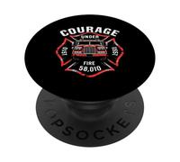 COURAGE UNDER FIRE 58,010 Firefighter PopSockets Adhesive PopGrip