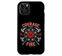 Courage UNDER FIRE Courage Bravery Firefighter Case for iPhone 11 Pro