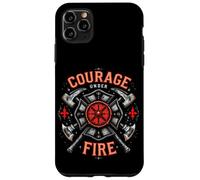 Courage UNDER FIRE Courage Bravery Firefighter Case for iPhone 11 Pro Max