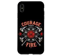 Courage UNDER FIRE Courage Bravery Firefighter Case for iPhone XS Max