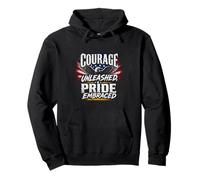 COURAGE UNLEASHED, PRIDE EMBRACED Eagle Pullover Hoodie