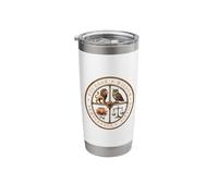Courage Wisdom Temperance Justice Stainless Steel Insulated Tumbler