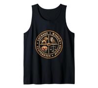 Courage Wisdom Temperance Justice Tank Top