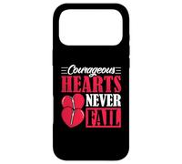 Courageous Hearts Never Fail - Open Heart Surgery Case for iPhone 17 Pro Max