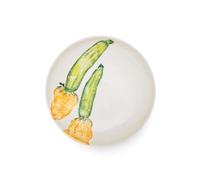 Courgette Flower Hand Made Supper Bowl 24cm BlissHome Multi One Size