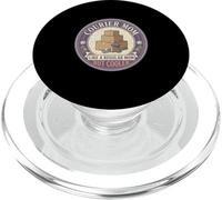 Courier Mom Like A Regular Mom But Cooler Delivery Worker PopSockets PopGrip for MagSafe