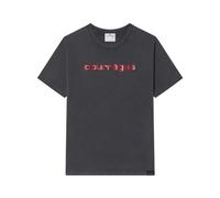 Courrèges logo-print T-shirt - Grey XS-S-M-L-XL-XXL
