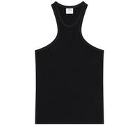 Courrèges scuba tank top - Black M-L