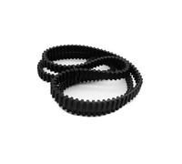 Courroie 1Pcs D5M Double-sided Synchronous Belt With Tooth Pitch 5mm Width 10/15/20/25mm Rubber Curved Circumference=D5M1380~D5M2525 D'équilibreuse de Roue(25mm,D5M2525)