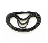 Courroie Automatic Mechanical Equipment Small Gear S2M Transmission Belt Circumference 424-494mm Bandwidth 4/5/6/8/10/12/15mm D'équilibreuse de Roue(12mm,S2M-454)