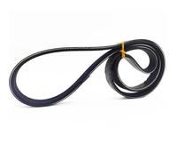 Courroie PK Black Rubber Transmission Multi Wedge Belt Closed-loop Industrial Timing D'équilibreuse de Roue(10PK,PK-800)