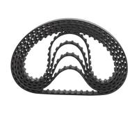 Courroie XL Timing Belt 168/170/172/174/176/178/180/182/184/186XL Rubber Pulley 10 Width Closed Loop Toothed Transmisson D'équilibreuse de Roue(10mm,176XL)