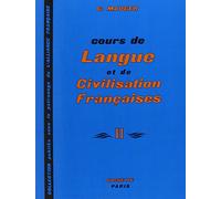 Cours de Langue et de Civilisation Francaises II