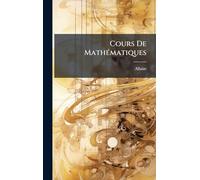 Cours De MathÃ(c)matiques