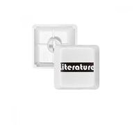 Course And Major Literature Black PBT Keycaps for Mechanical Keyboard White OEM No Marking Print