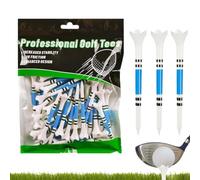 Course Golf Tee - ABS Golf Tees for Course, Prevent Side Rotate Reduce Friction Sport Equipment for Indoor Daily Practice Competitions Beginners Professionals