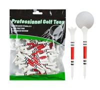 Course Golf Tee, Course Long ABS Golf Tees, Prong Structure Outdoor Ball Sport Equipment for Woods Irons Hybrids Beginners Professionals