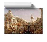 Course Of The Empire Consummation By Thomas Cole | Unframed Wall Art Print | Ready to Frame Poster | Modern Home Decor Picture | Artwork for Living Room, Bedroom or Office | A3 (29.7x42 cm)