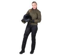 Course Two Seasons 3.0 Women's Motorcycle Jacket Khaki GreenXL Khaki Green