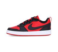 Nike Unisex Kids Court Borough Low Recraft Sneaker, University Red Black White, 3 UK