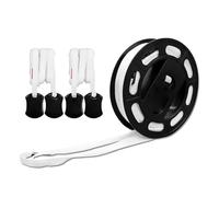 Court Boundary Lines - Markers Đe Limits D´e Tennis Dumbbell 610 X 1340 Cm | Portable Identification Line For Badminton Courts | Çanchas Đé Training Marker Lines Eq