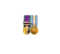 Court Mounted Medal Set, GSM Northern Ireland and UN Cyprus full size replicas
