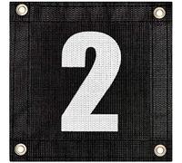 Court Numbers for Tennis or Pickleball, Numbers 1-24, Hang on Fence or Net