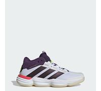 adidas Men's Courtstabil Indoor Performance Shoes Sports, Cloud White/Aurora Met. / Aurora Plum, 10.5 UK
