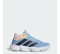 adidas Women's Courtstabil Indoor Shoes Sports, Cloud White/Bright Royal/Team Solar Orange, 8 UK