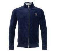 Court Velour Track Top Maritime Blue Gardenia, XXL