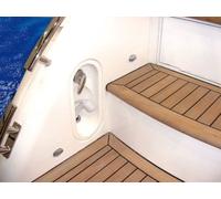 COURTESY LIGHT LED RED 12/24V OVAL ST.ST