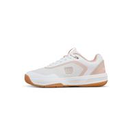 Wilson Courtglide Women's Tennis Shoe, White/Cameo Rose / Gum1a, 6 UK