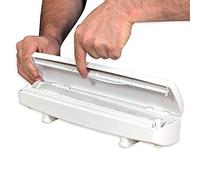 courti Wrap Dispenser & Cutter For Cling Film & Tin Foil, Smooth Cutting For Cling Film & Foil, 12" / 30