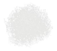 Courtieyeardceastea 1000 Pieces 10 uL Pipette Tips for Pipettor Universal