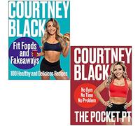 Courtney Black Collection 2 Books Set (Fit Foods and Fakeaways, The Pocket PT)